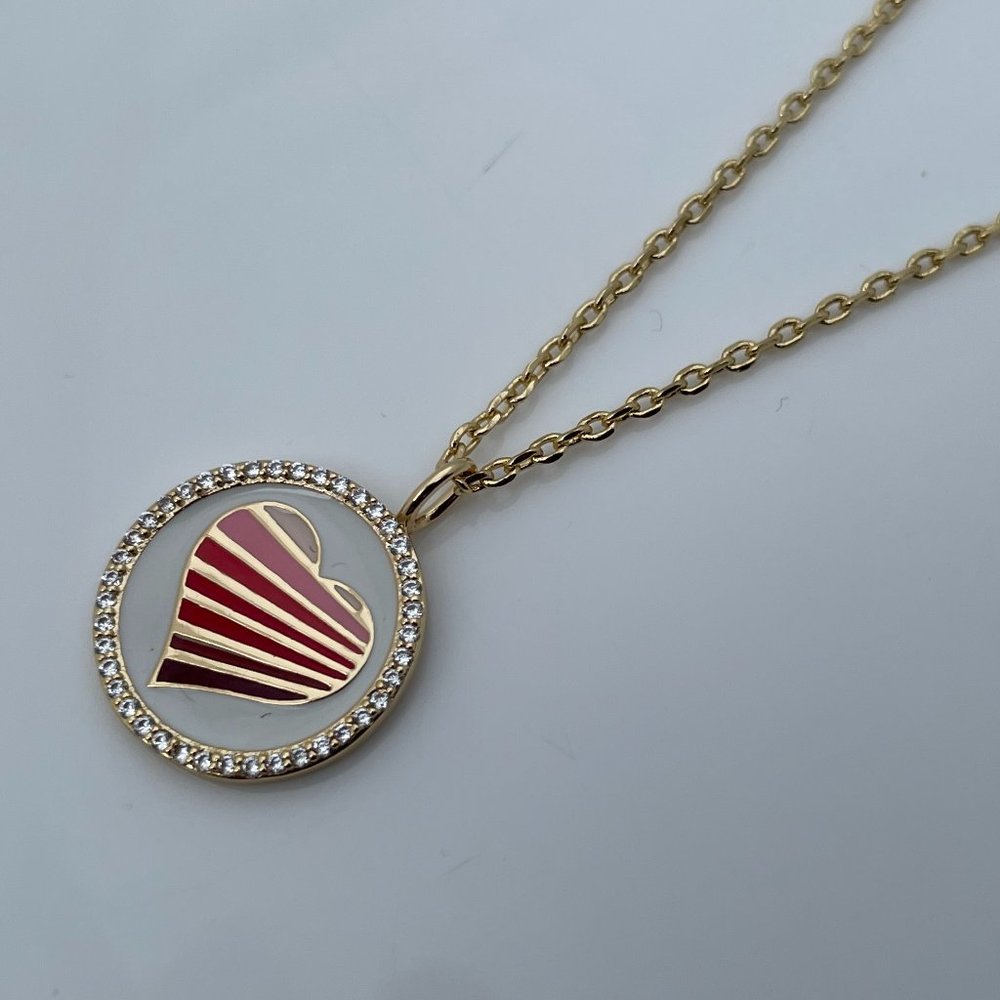 Lulu DK Necklaces gold plated 18k Reversible Ename